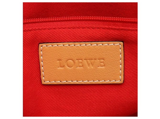 Loewe Anagram Leder Tote Bag Braun - Ansicht 4