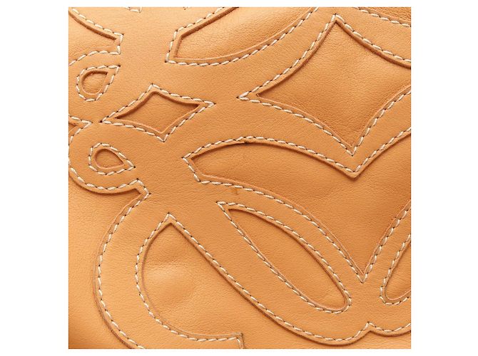 Loewe Anagram Leder Tote Bag Braun - Ansicht 9