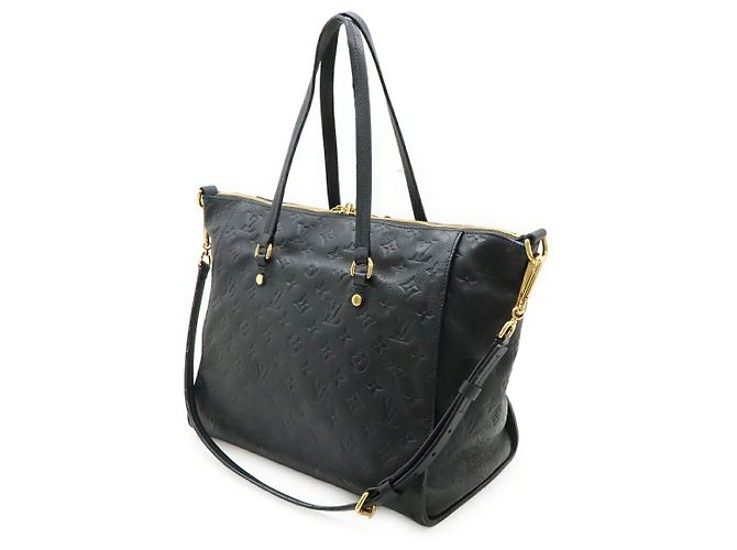 Lumineuse Borsa tote Louis Vuitton Monogram Empreinte 2way con tracolla Blu - vista 2