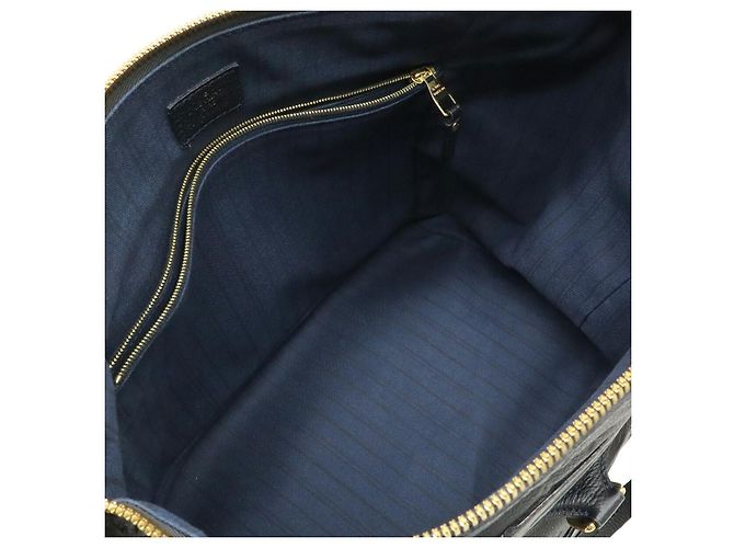 Lumineuse Borsa tote Louis Vuitton Monogram Empreinte 2way con tracolla Blu - vista 6