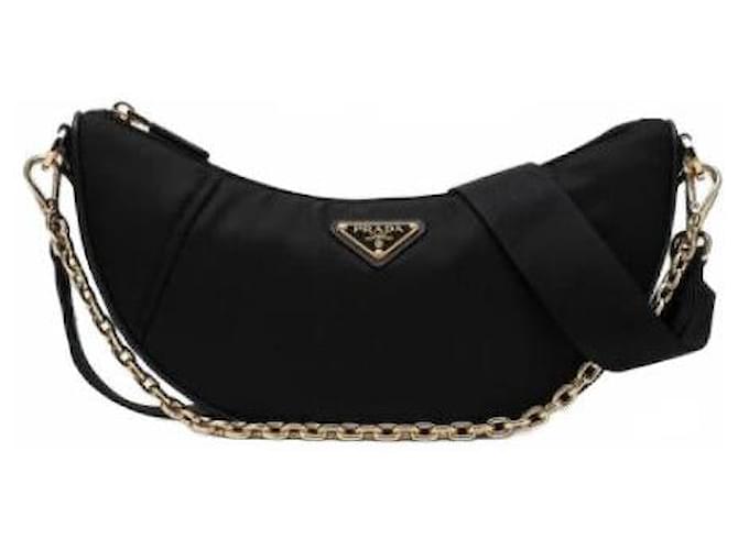Prada Bolso de Hombro Re-edition Dymium Re-nylon Negro - vista 2