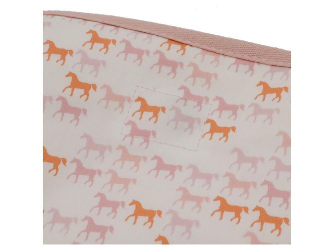 Hermès Zaino in cotone Cavalcolor Hermes Rosa - vista 7
