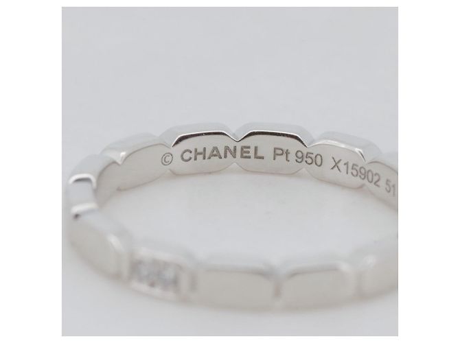 Chanel Premiere Promesse Ring Platinum Silber Metallisch - Ansicht 2