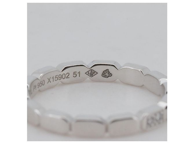 Chanel Premiere Promesse Ring Platinum Silber Metallisch - Ansicht 3