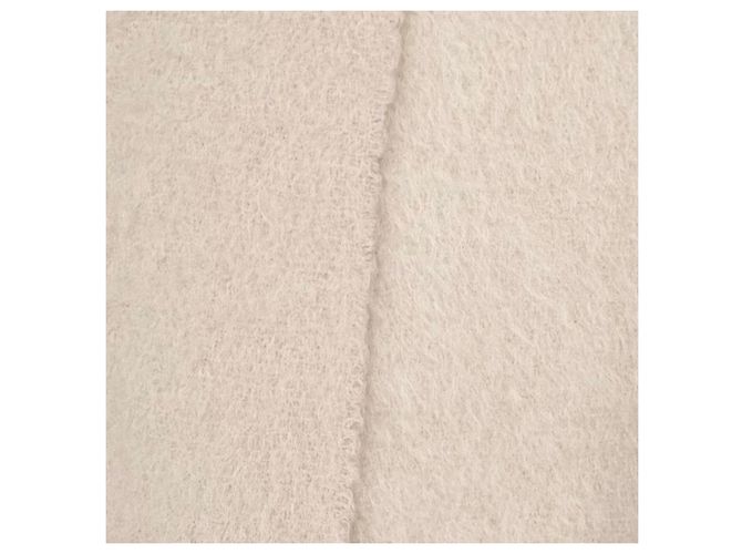 Sciarpa in lana mohair Loewe Bianco - vista 2