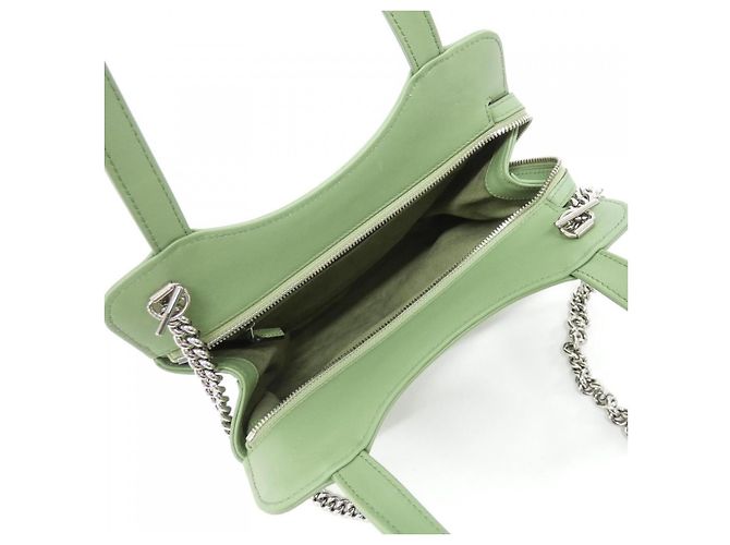 Borsa a tracolla PETITE GG in pelle Gucci Verde - vista 7