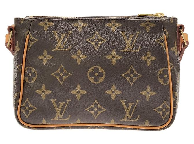 Borsa a Spalla Louis Vuitton VIVA CITE Monogram Metallico Bronzo - vista 2
