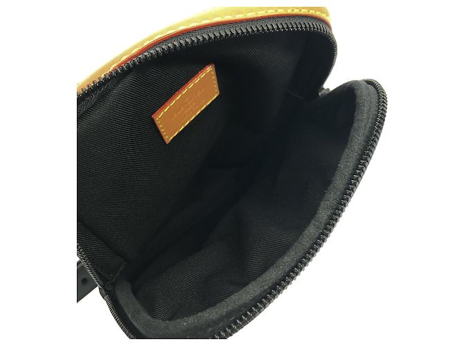 Borsa a tracolla Louis Vuitton Damier Giant Amazon Slingback Marrone - vista 4
