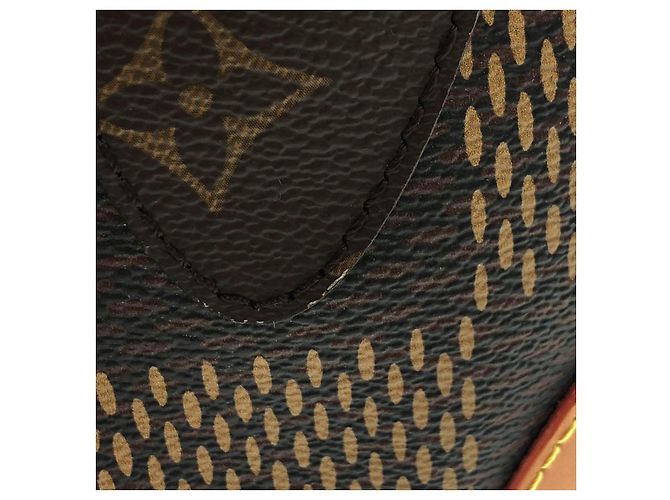 Borsa a tracolla Louis Vuitton Damier Giant Amazon Slingback Marrone - vista 5