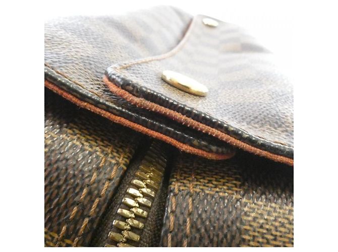 Bolsa de ombro Louis Vuitton Damier NaviGlio Marrom - vista 3