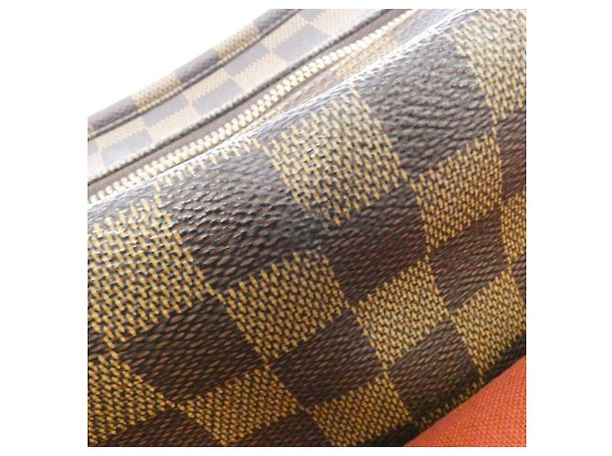 Bolsa de ombro Louis Vuitton Damier NaviGlio Marrom - vista 4