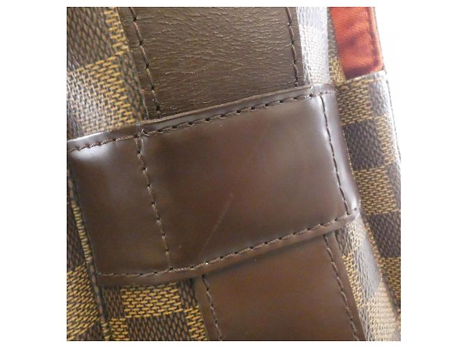 Bolsa de ombro Louis Vuitton Damier NaviGlio Marrom - vista 6
