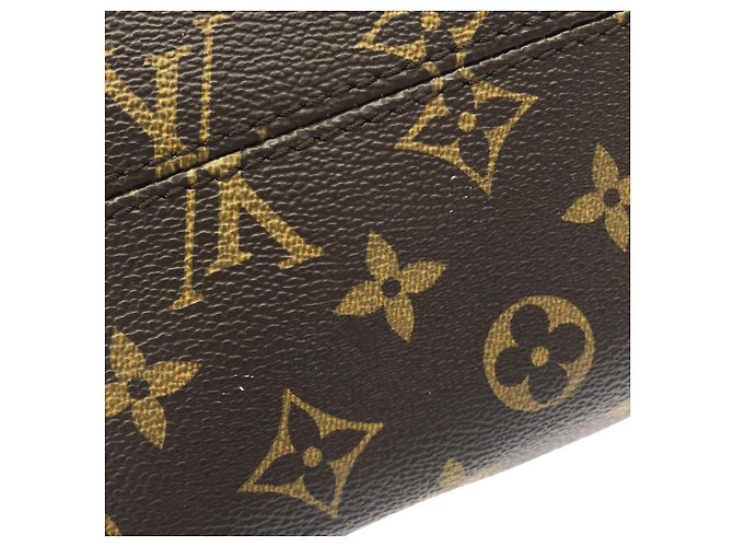 Borsa Tote Louis Vuitton Monogram Marrone - vista 3