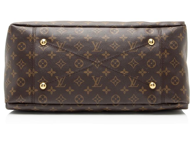 Borsa a Spalla Louis Vuitton Monogram Canvas Artsy MM Marrone - vista 4