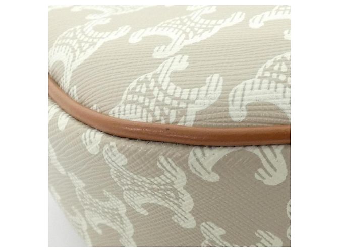 Céline Borsa a tracolla Celine Ava Trionphe Canvas Calf Marrone Beige - vista 2