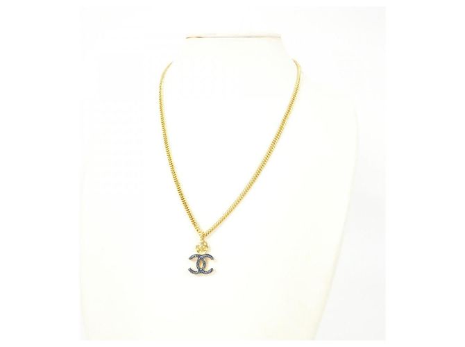 Collier Chanel Bleu Métal - vue 5