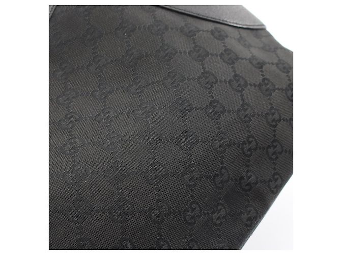 Borsa Tote Gucci GG Canvas Nero - vista 8