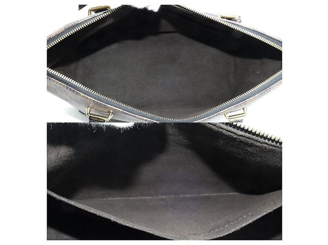Borsa Louis Vuitton Hyde Park Damier Marrone - vista 4