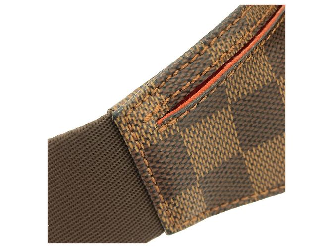 Borsa a tracolla Louis Vuitton Damier Geronimos Marrone - vista 5