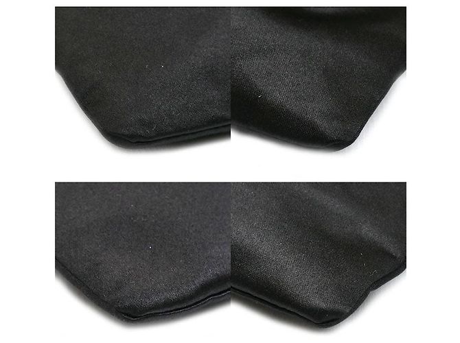 Pochette in pelle e raso duchesse Miu Miu Nero - vista 4