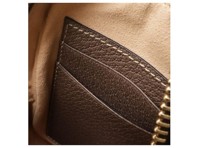 Borsa a Spalla Gucci Ophidia GG Supreme Marrone Beige - vista 7