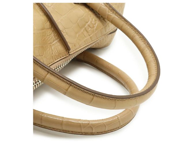 Borsa 2way in pelle D-styling Tod's Marrone Beige - vista 4