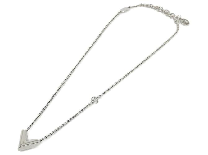 Collana Essential V Louis Vuitton Argento Metallico - vista 2