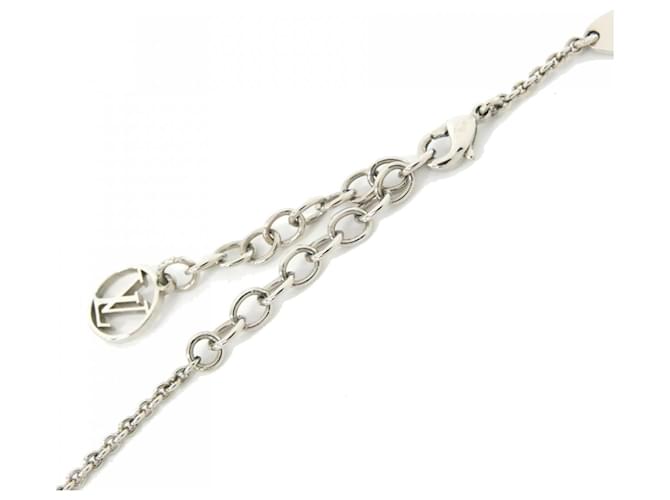 Collana Essential V Louis Vuitton Argento Metallico - vista 4