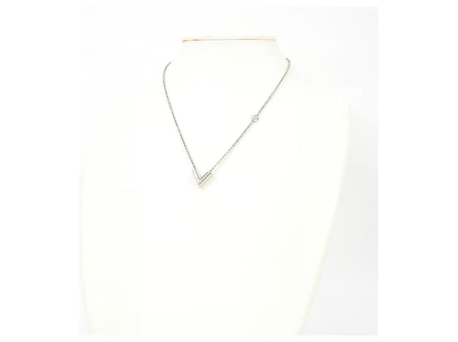 Collana Essential V Louis Vuitton Argento Metallico - vista 5