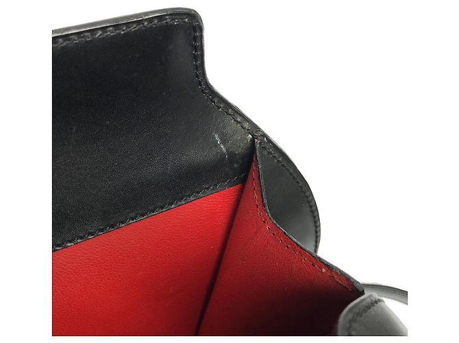 Céline Sac à l'épaule en cuir Celine Noir - vue 10