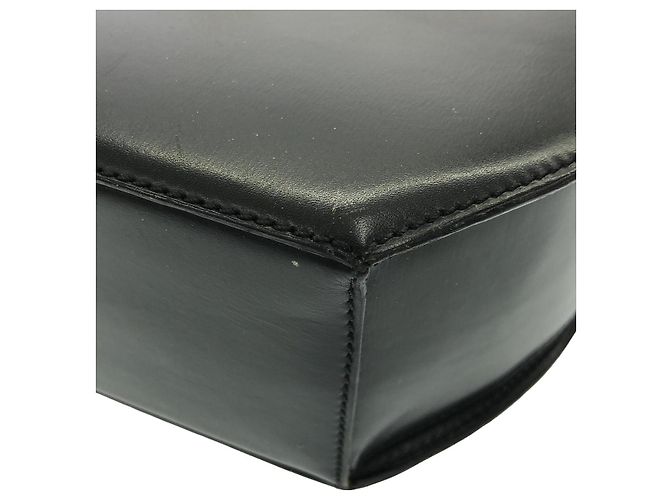 Céline Sac à l'épaule en cuir Celine Noir - vue 3