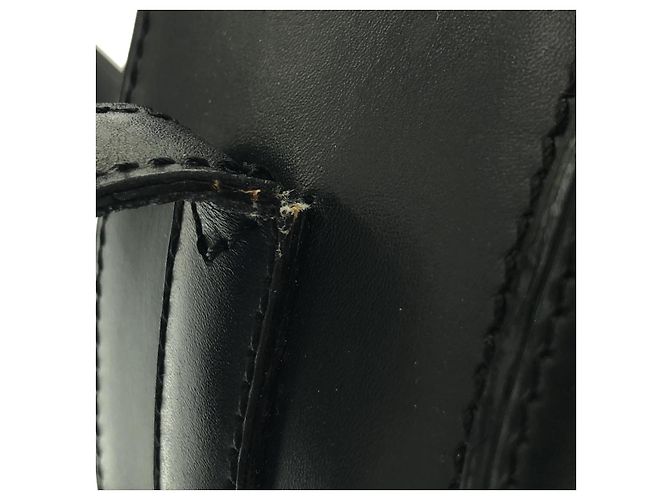 Céline Sac à l'épaule en cuir Celine Noir - vue 4