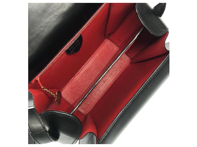 Céline Sac à l'épaule en cuir Celine Noir - vue 8