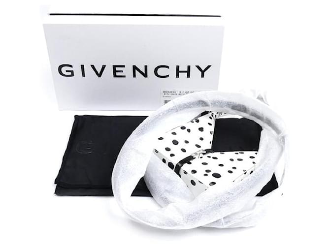Borsa a tracolla 2way in micro pelle con cut-out Givenchy Bianco - vista 7