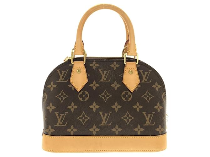 Borsa Louis Vuitton Alma BB Monogram Marrone - vista 2