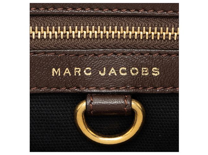 Borsa Stam in agnello trapuntato Marc Jacobs Marrone - vista 8