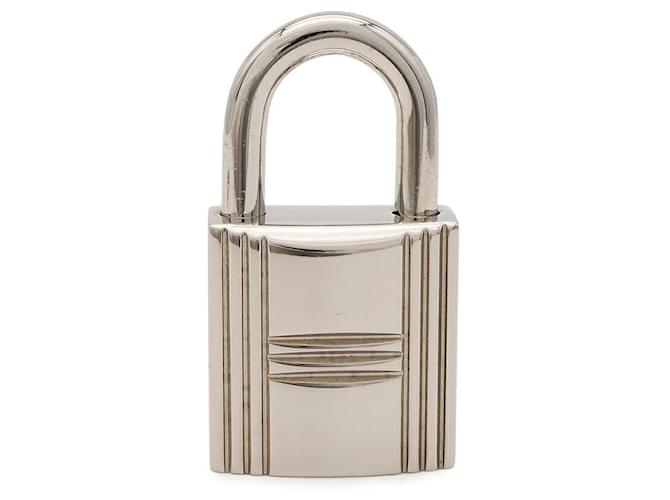 Lucchetto Hermès in metallo argento Metallico - vista 2