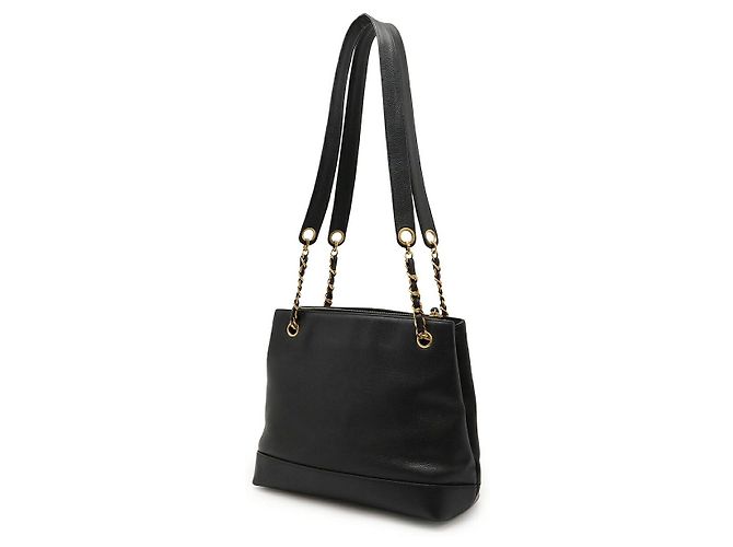 Borsa Tote Chanel Caviar Skin Nero - Ansicht 2
