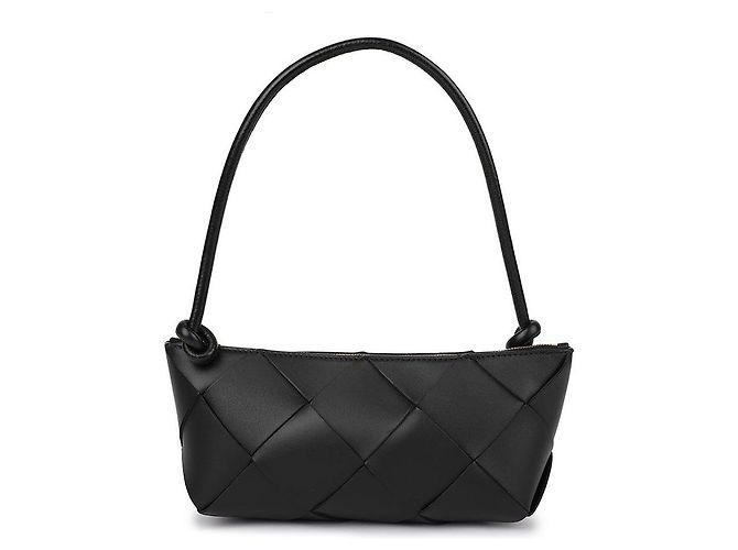 Bottega Veneta Borsa a Spalla Intrecciato Basket - vista 2