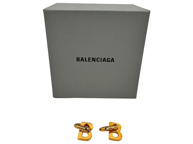 Everyday Orecchini B Chain XS in metallo dorato Balenciaga D'oro - vista 10