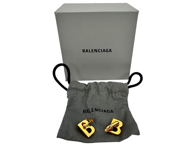 Everyday Orecchini B Chain XS in metallo dorato Balenciaga D'oro - vista 11