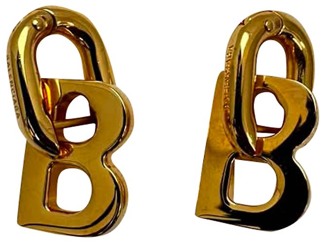 Everyday Orecchini B Chain XS in metallo dorato Balenciaga D'oro - vista 2