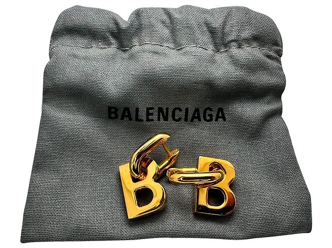Everyday Orecchini B Chain XS in metallo dorato Balenciaga D'oro - vista 7