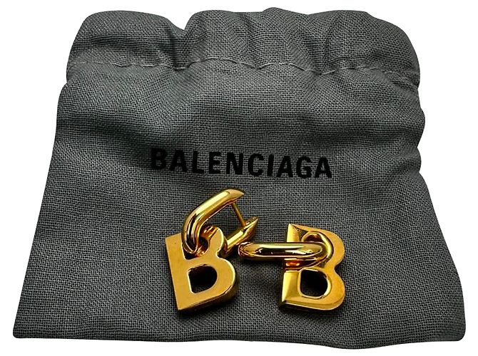 Everyday Orecchini B Chain XS in metallo dorato Balenciaga D'oro - vista 8
