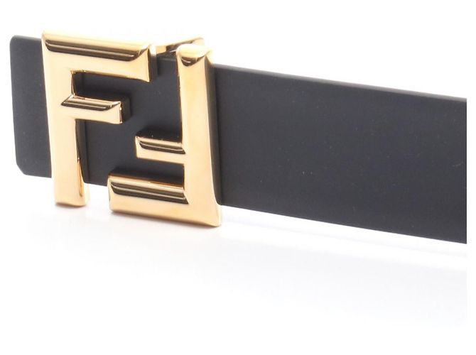 Fendi Reversible Leather Belt Brown - view 2