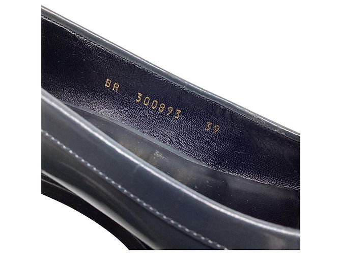 Mocassini Penny in pelle nera Yves Saint Laurent Nero - vista 11