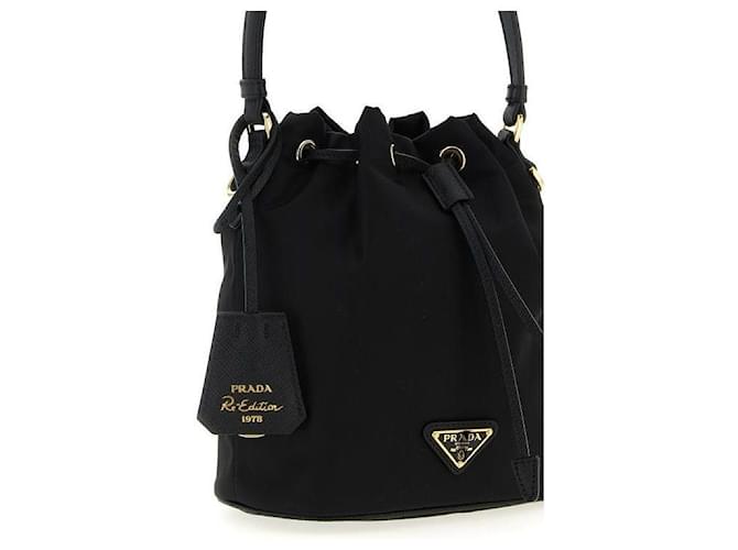Prada Mini borsa in Re-nylon Re-edition Nero - vista 4