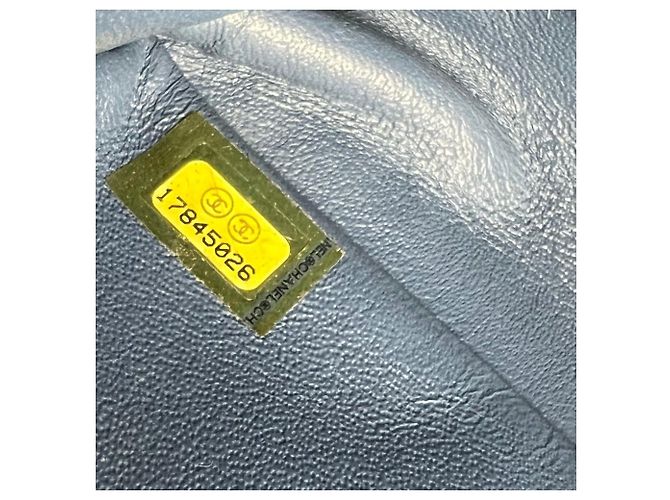 Le Boy Chanel Boy Flap Small Quilted Denim Azul - vista 7