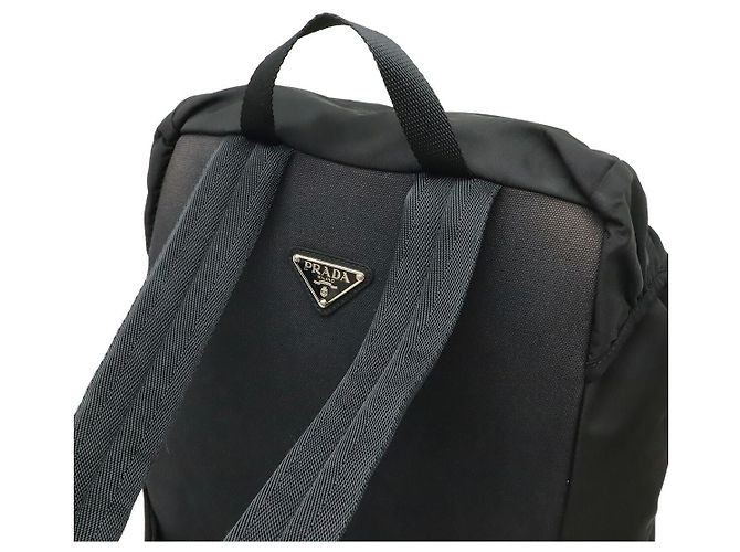 Zaino in nylon Prada nero - vista 4