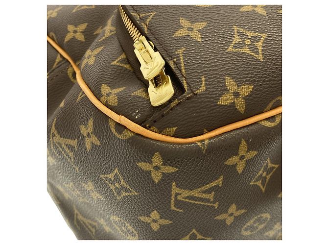 Borsa da Viaggio Louis Vuitton Monogram Marrone - vista 3
